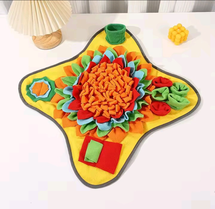 Dog Snuffle Mat – Interactive Nose Work Foraging Pad