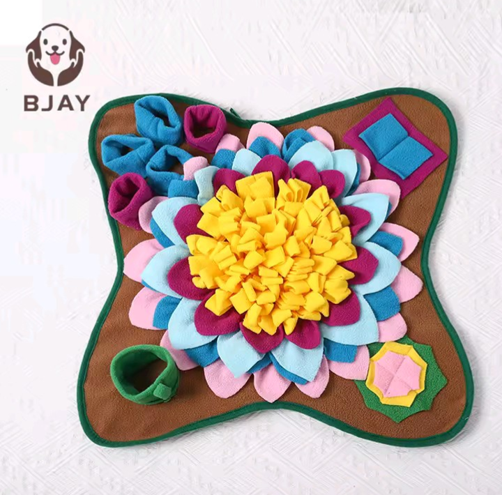 Dog Snuffle Mat – Interactive Nose Work Foraging Pad
