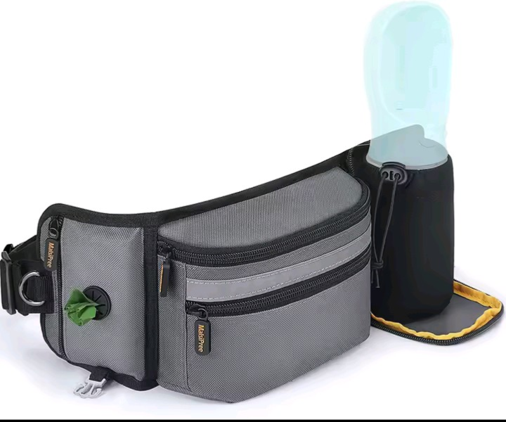 Dog Walking Bag with D-Ring Buckle