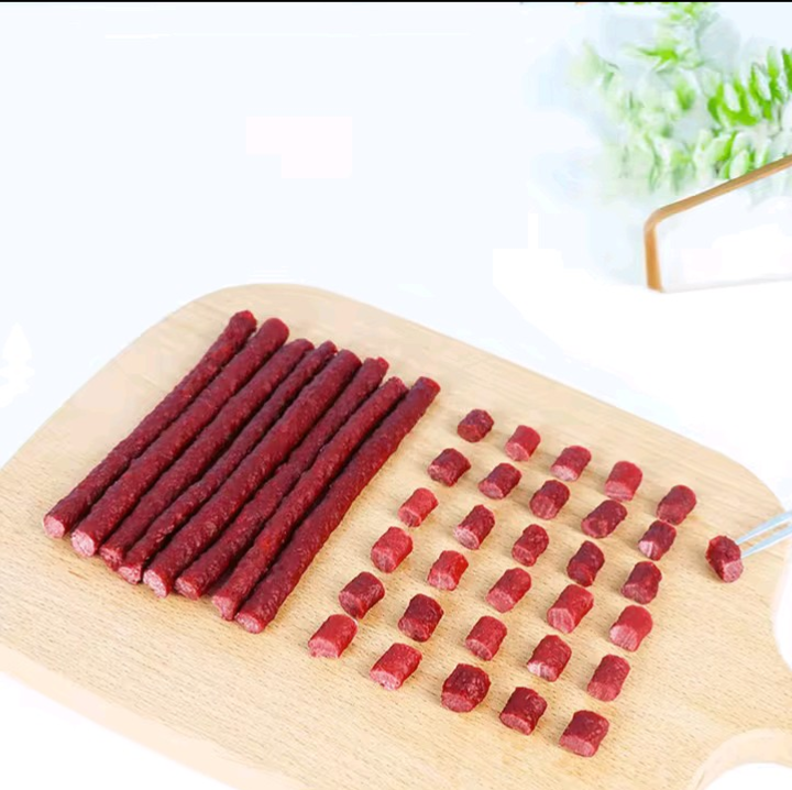 Premium Beef & Chicken Liver Dog Treat Cubes