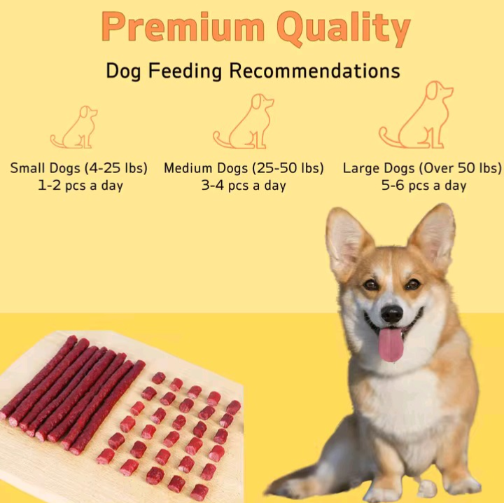 Premium Beef & Chicken Liver Dog Treat Cubes