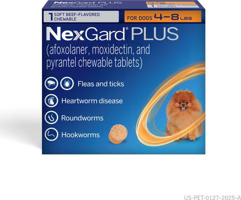NexGard PLUS Chewables for Dogs - New