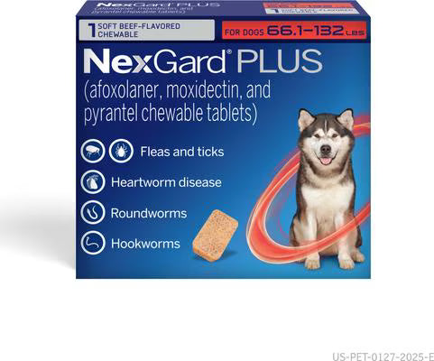 NexGard PLUS Chewables for Dogs - New