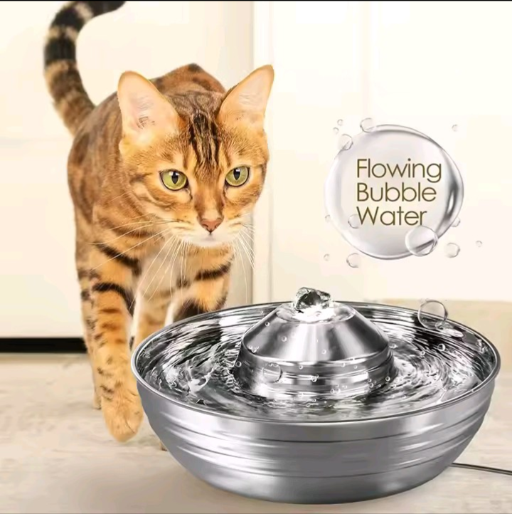 Stainless Steel Pet Water Fountain