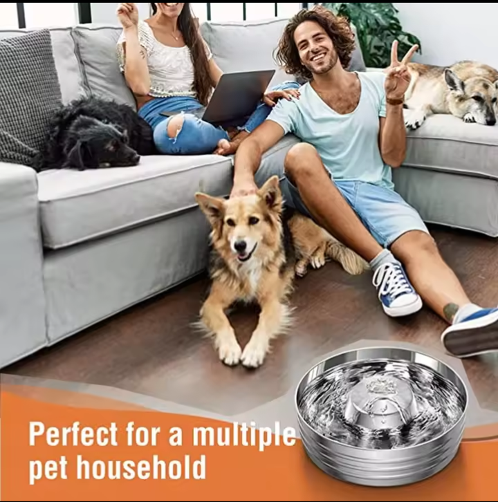 Stainless Steel Pet Water Fountain