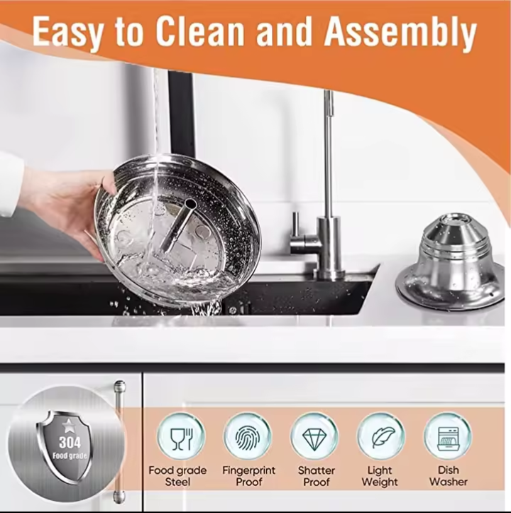 Stainless Steel Pet Water Fountain