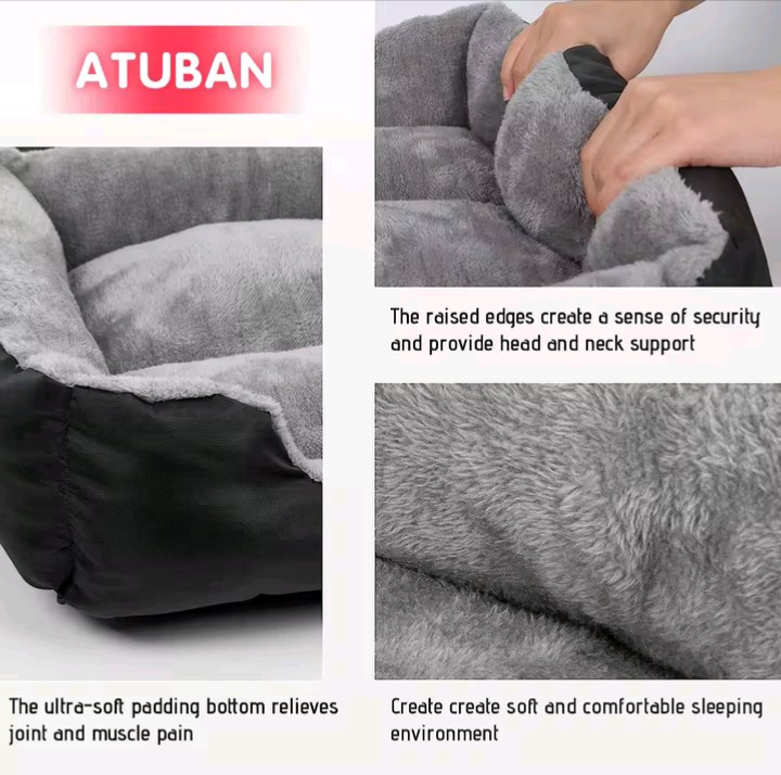 Cozy Orthopedic Pet Bed – Waterproof & Washable