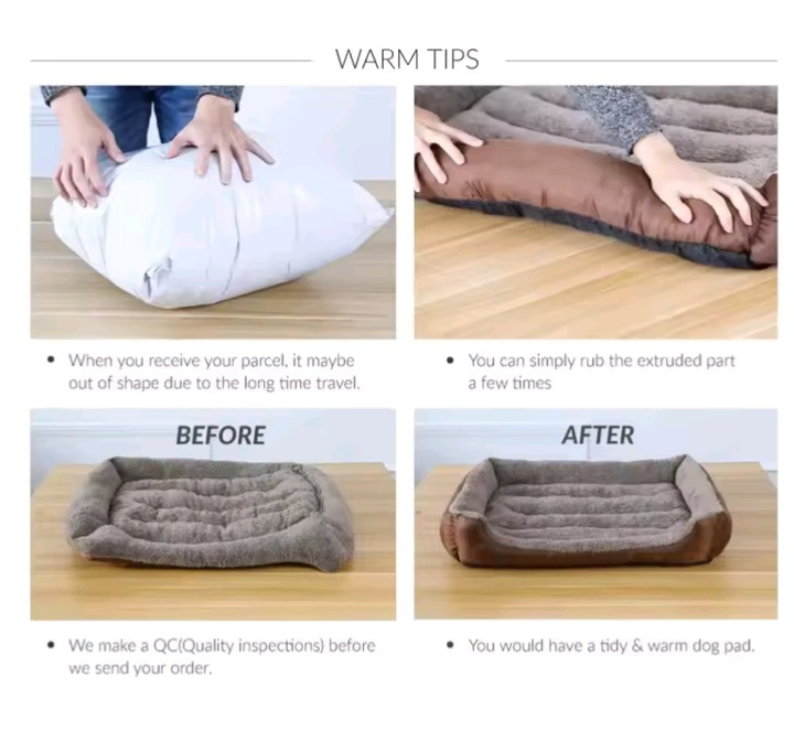 Cozy Orthopedic Pet Bed – Waterproof & Washable