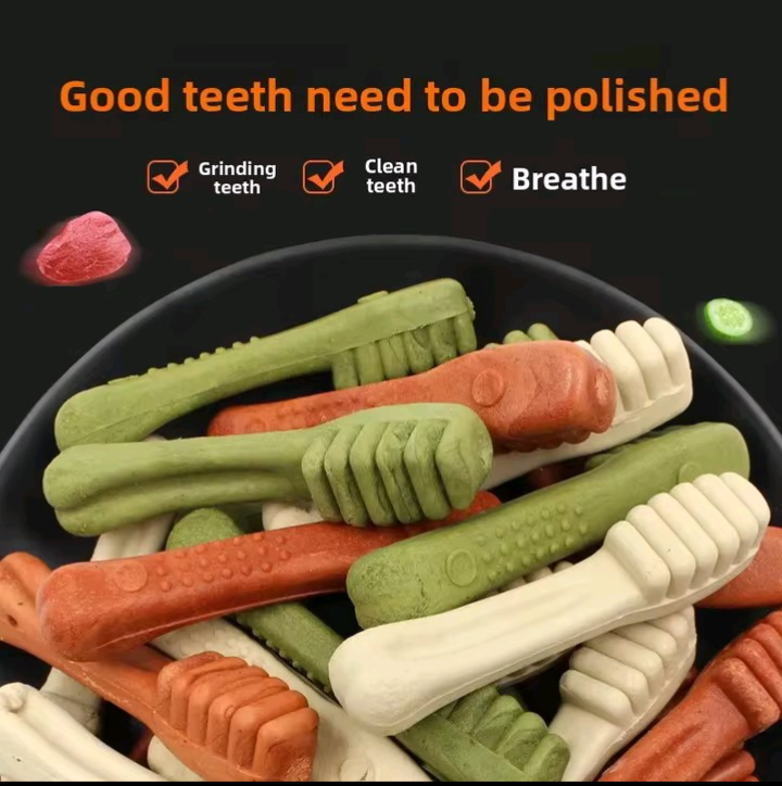 O'leo Dog Dental Chews – Bone-Shaped Teeth Cleaning Treats