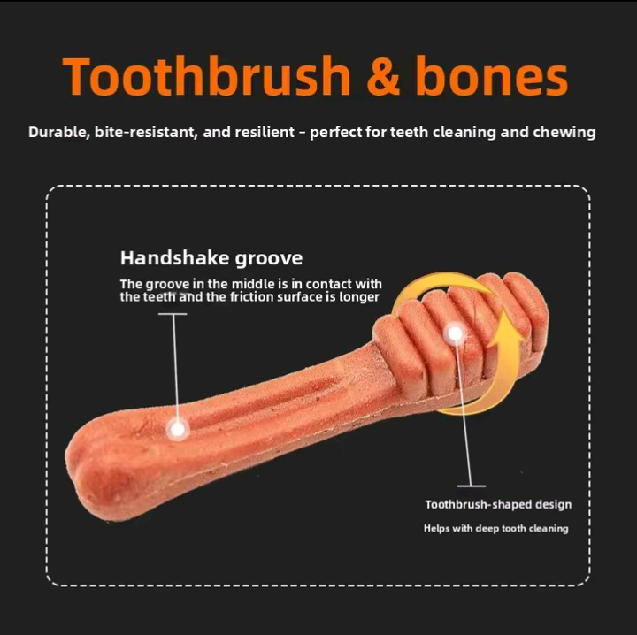 O'leo Dog Dental Chews – Bone-Shaped Teeth Cleaning Treats