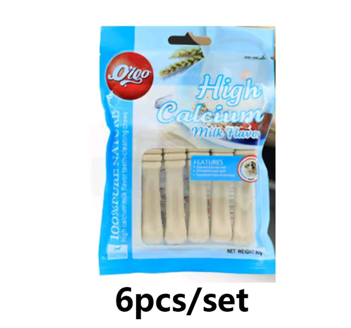 O'leo Dog Dental Chews – Bone-Shaped Teeth Cleaning Treats