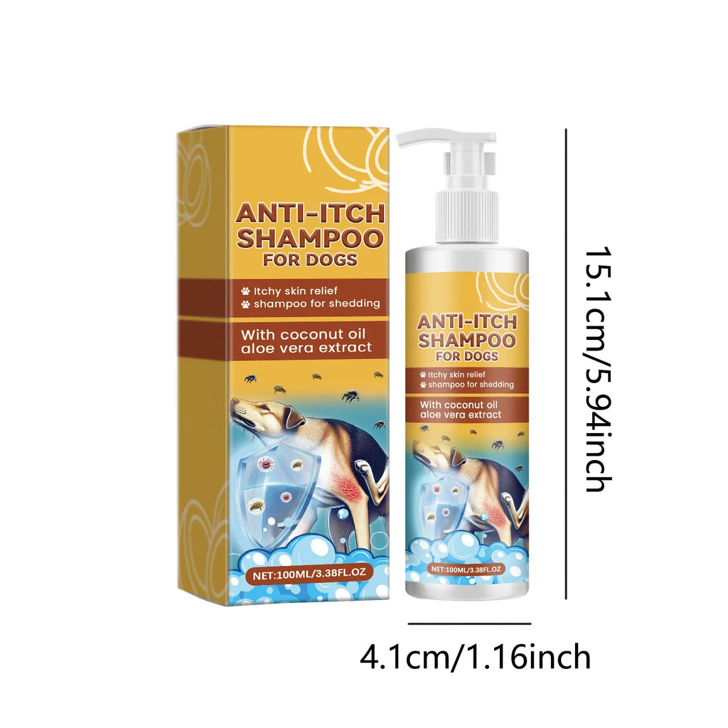 100ml New Itch Shampoo For Dogs. Allergic, Itching, Nourishing Hair