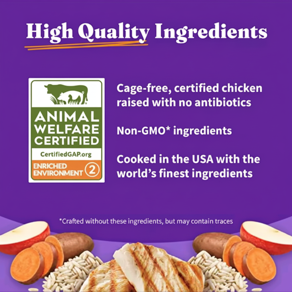 Halo Holistic Cage-Free Chicken and Brown Rice Recipe